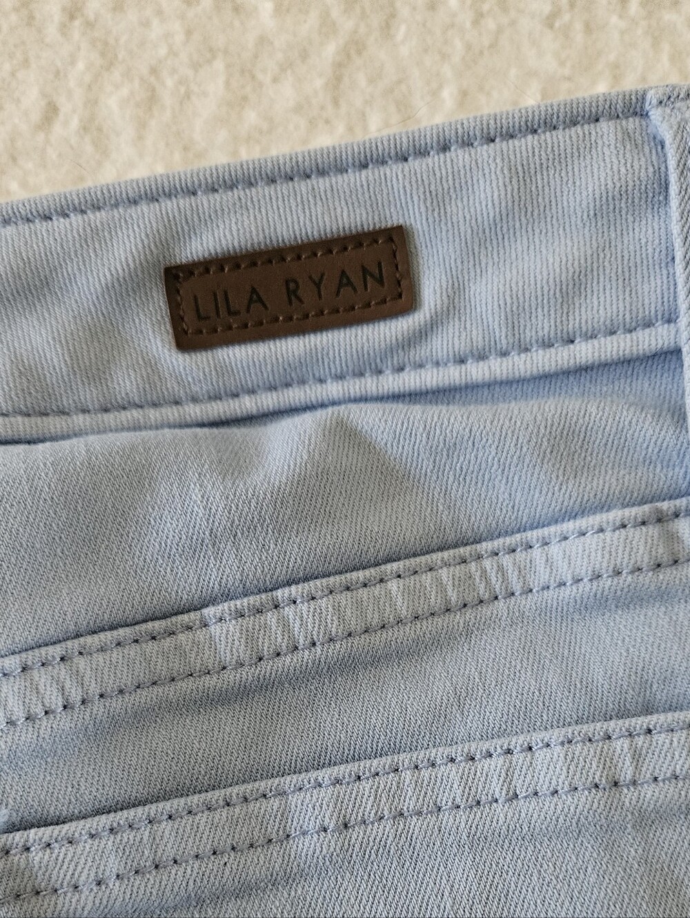 Lily Ryan Light Blue Women's Pants Size 30 - Picture 5 of 7